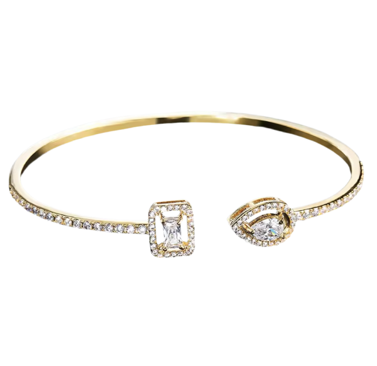 Cubic bracelet-Gold