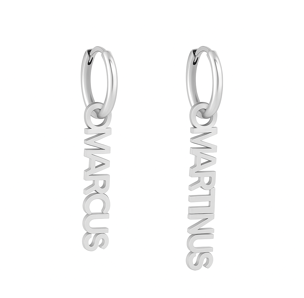 M&M earrings-Silver