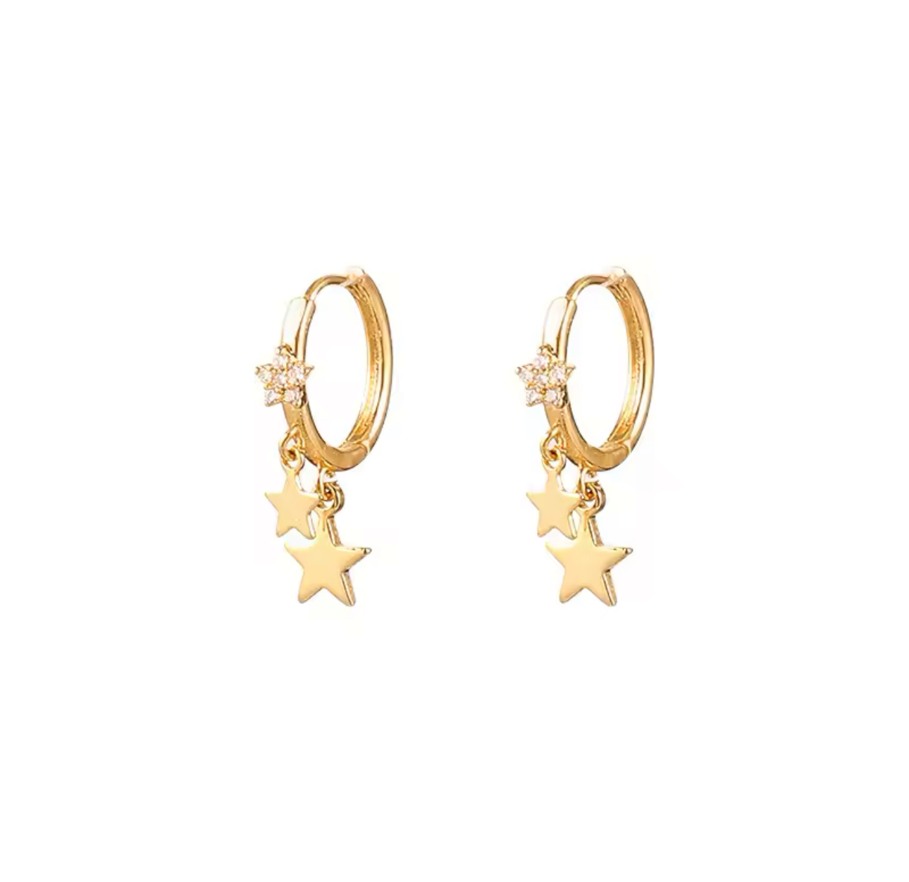 Star shine earrings