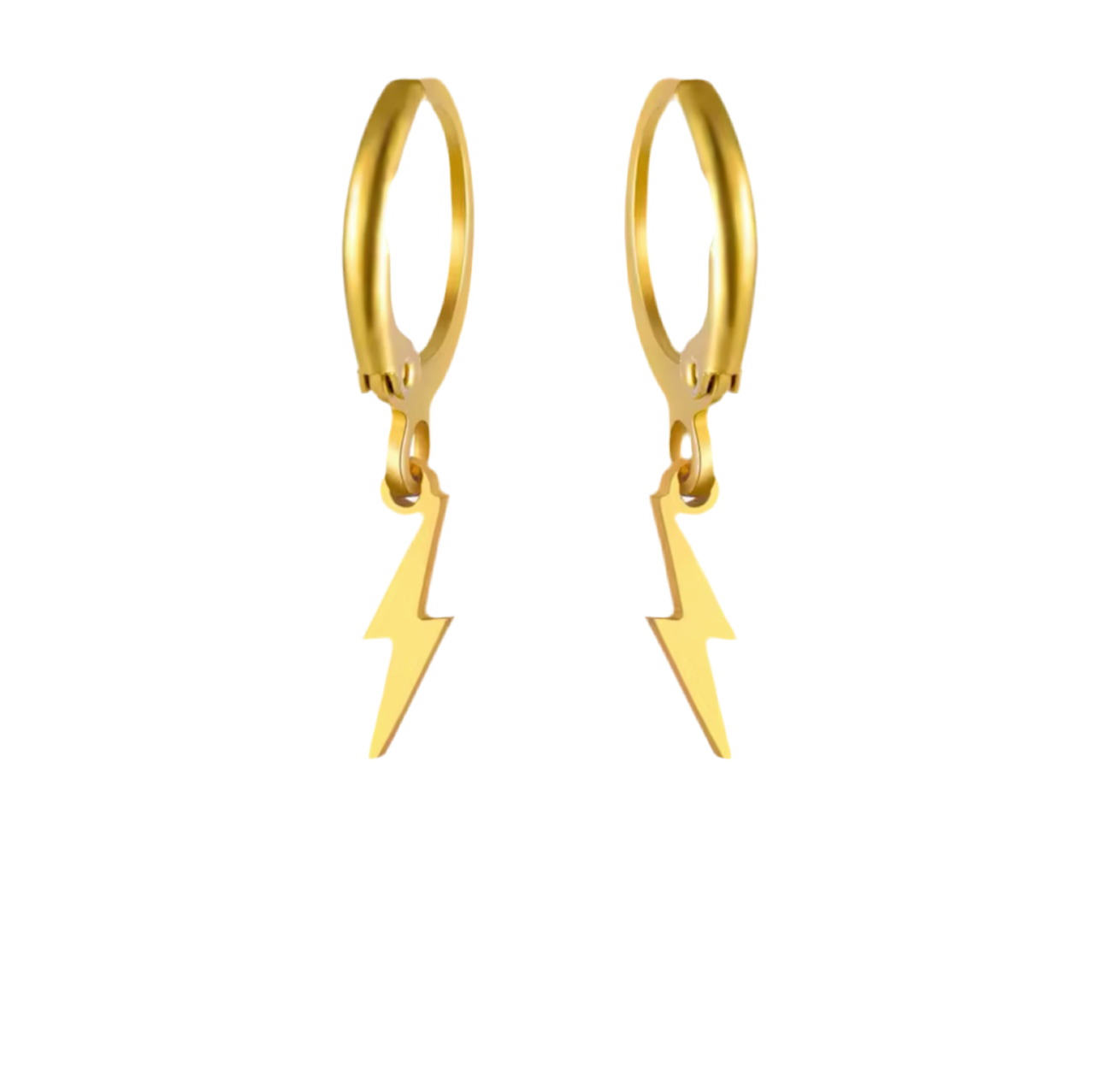 Flash earrings-Gold