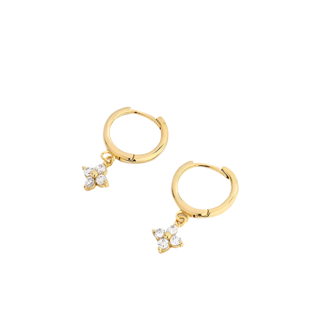 Flower earrings