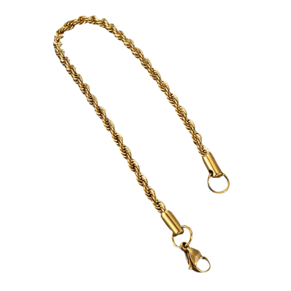 Infinity gold bracelet