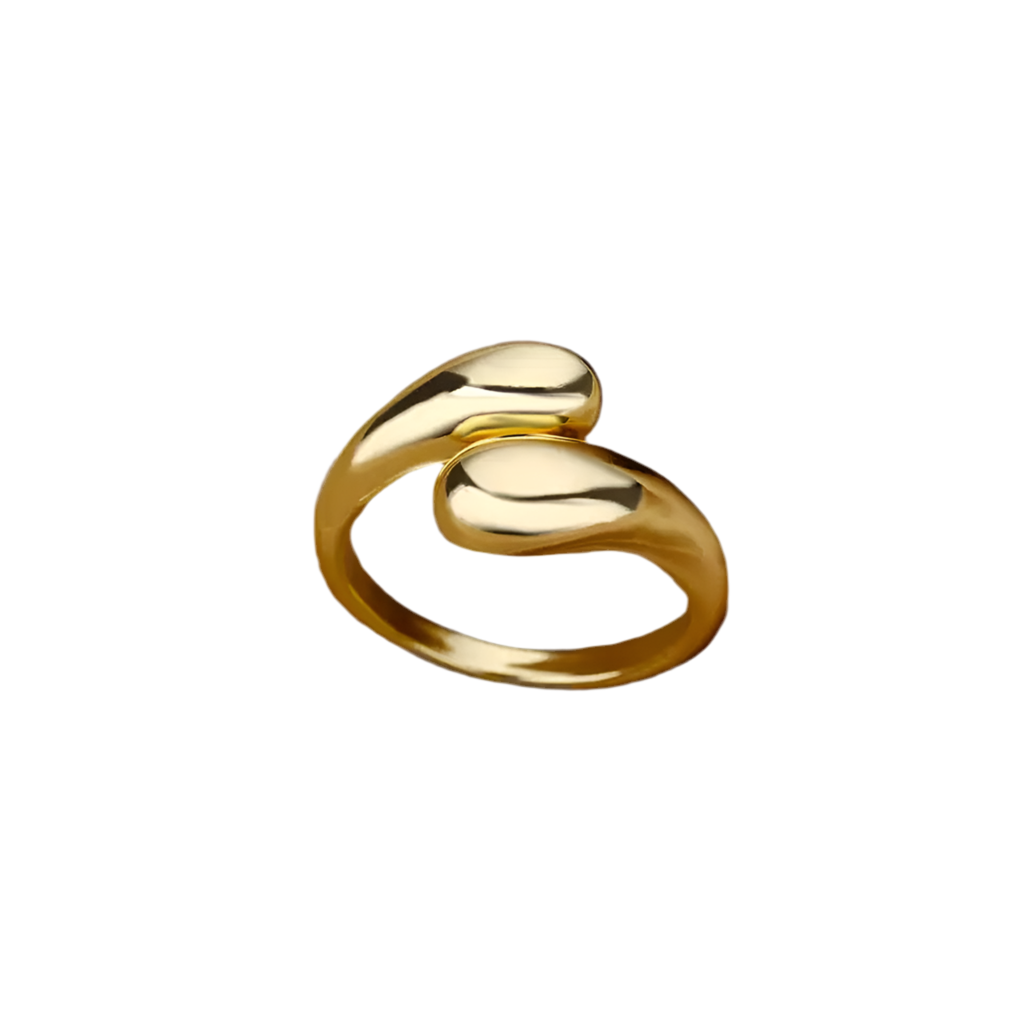 Golden classy ring