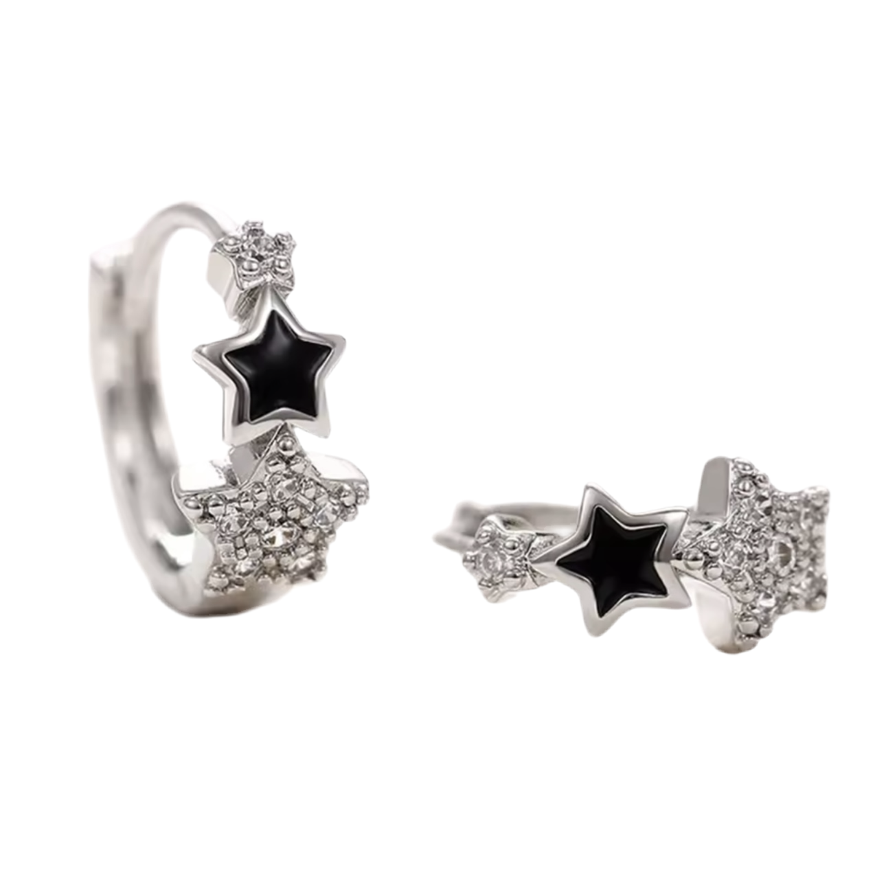 Star bling earrings