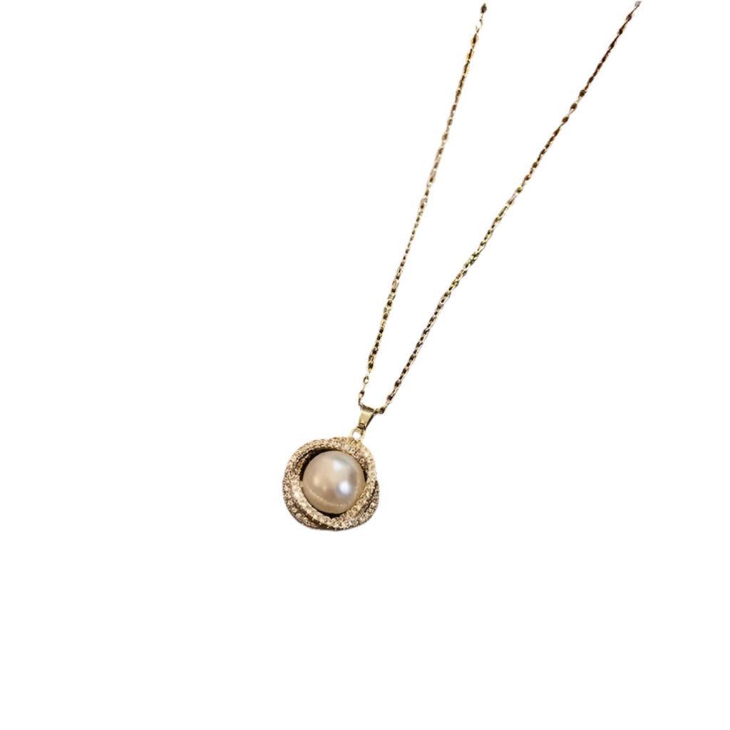 Swirl necklace