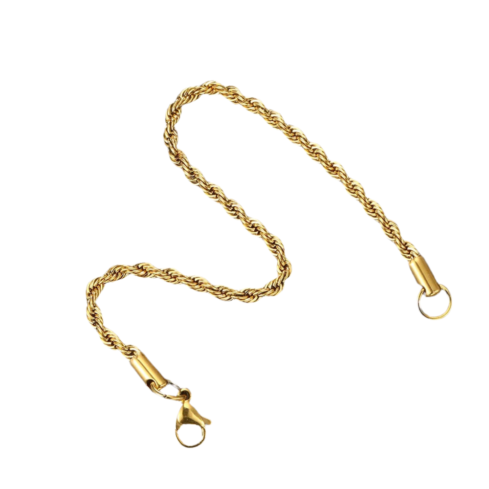 Infinity gold bracelet
