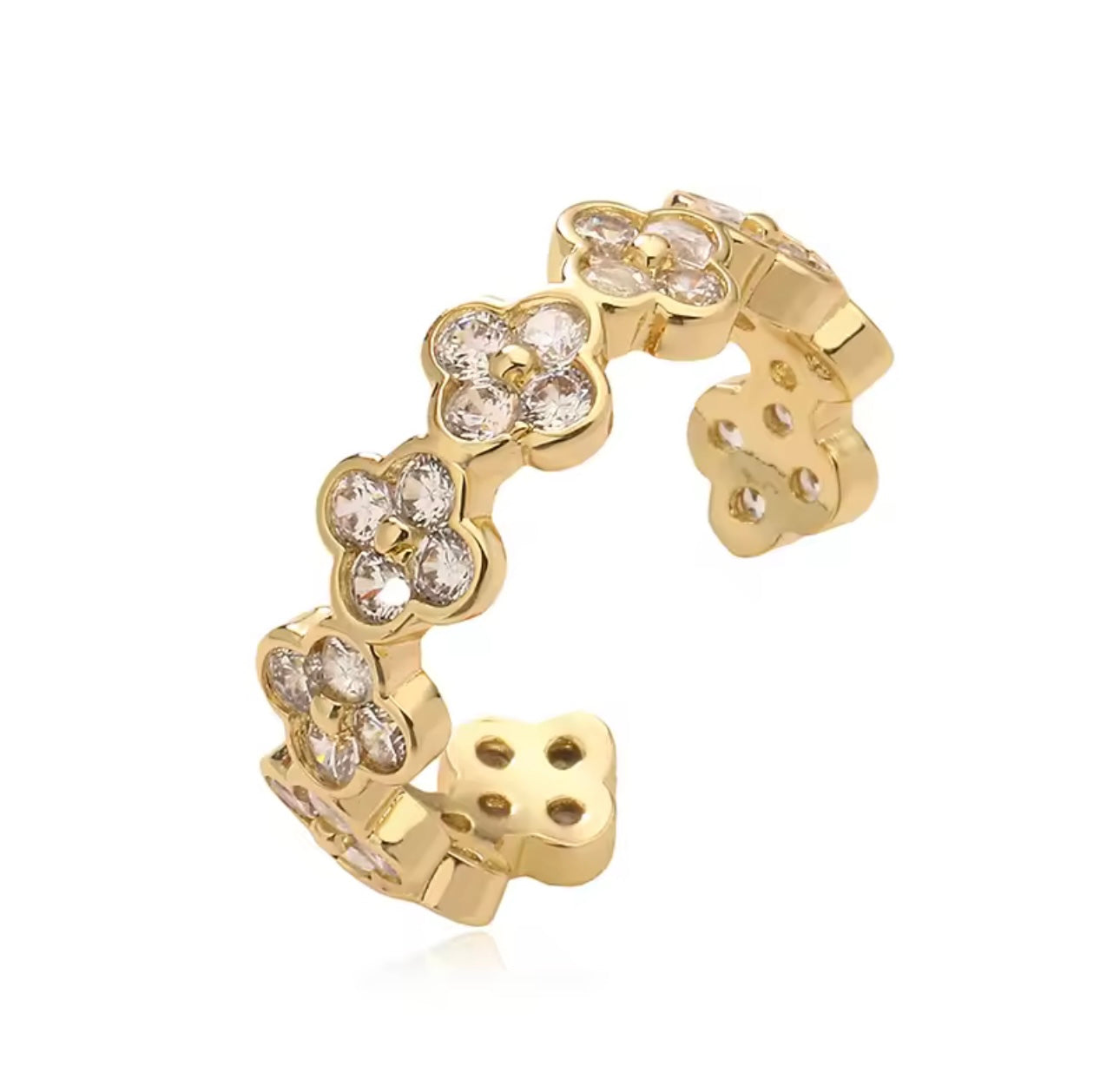 Fleur ring-Silver