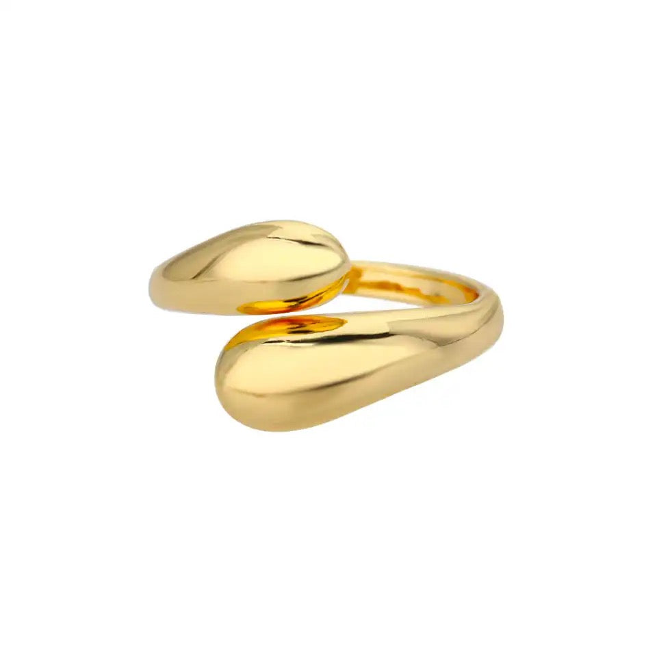 Golden classy ring