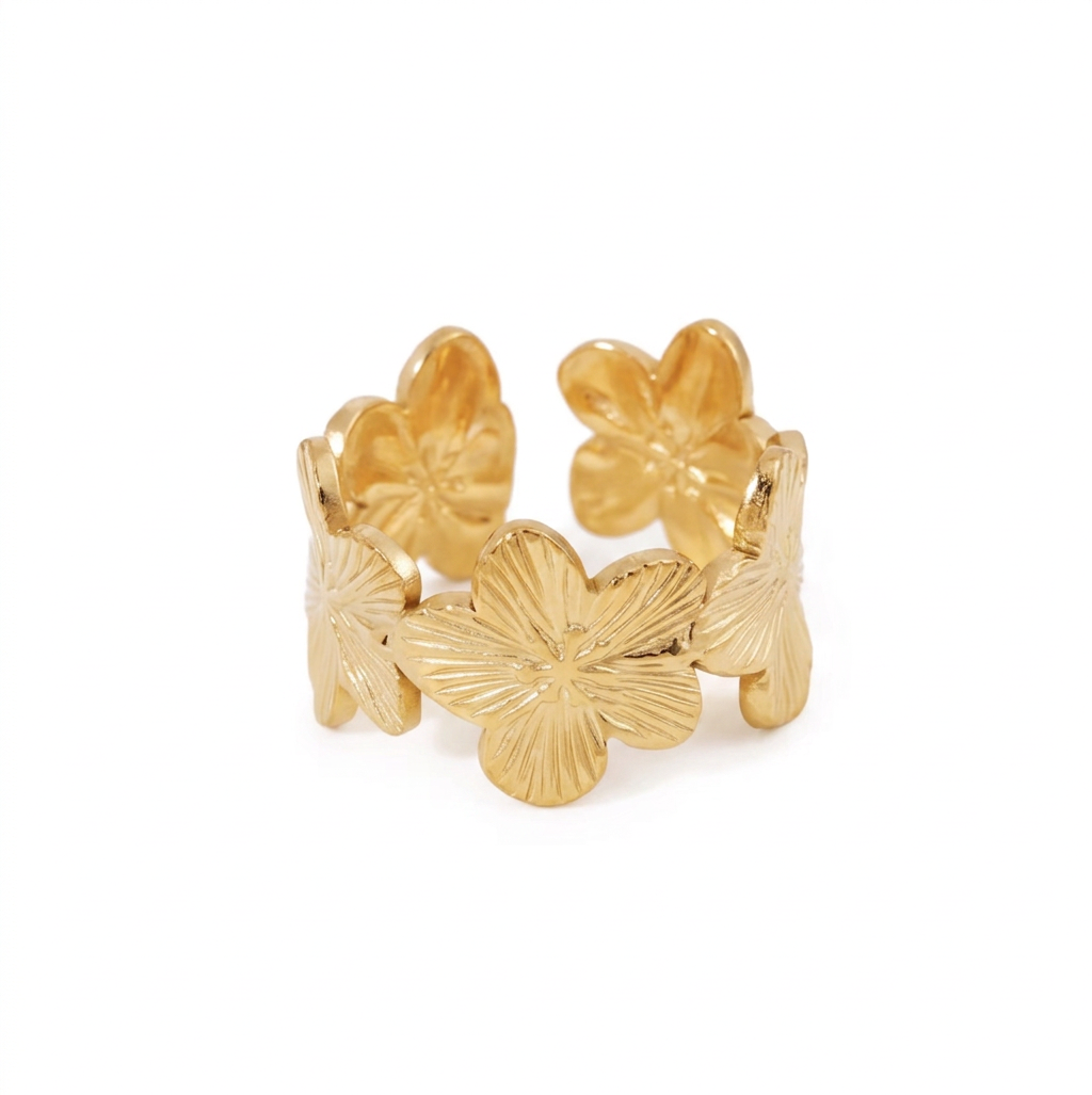 Ivory ring-Gold