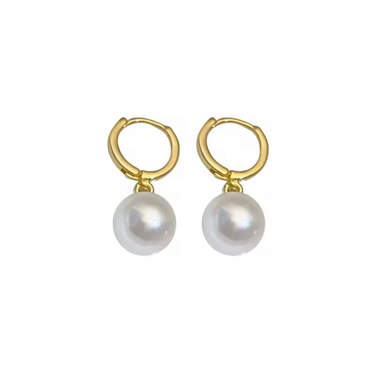 Pearl earrings