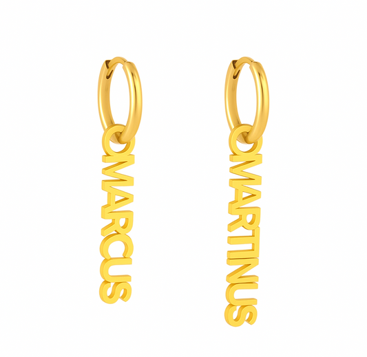 M&M earrings-Gold