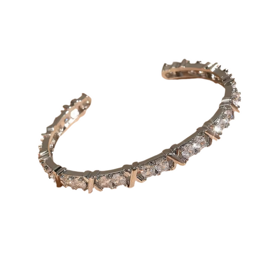 Zircona bracelet-Silver
