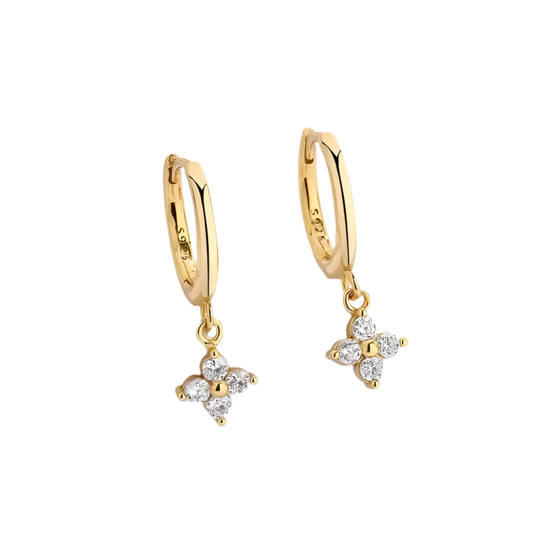 Flower earrings
