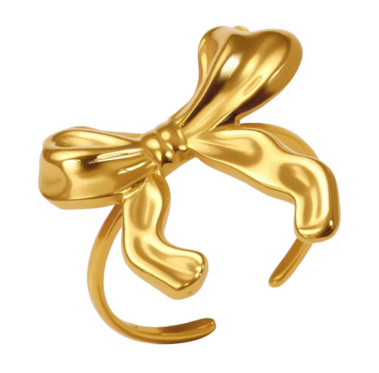 Bow ring-Gold