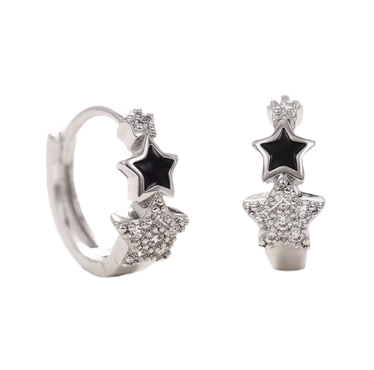 Star bling earrings