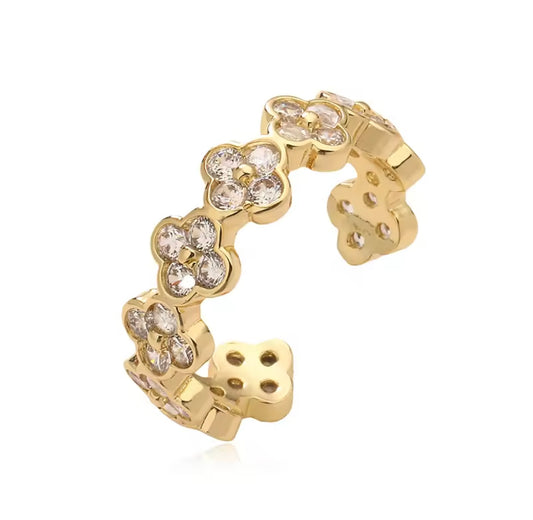 Fleur ring-Silver