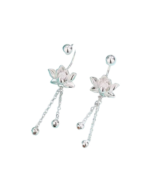 Lotus earrings