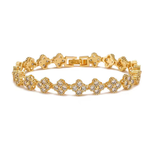 Fleur bracelet-Silver