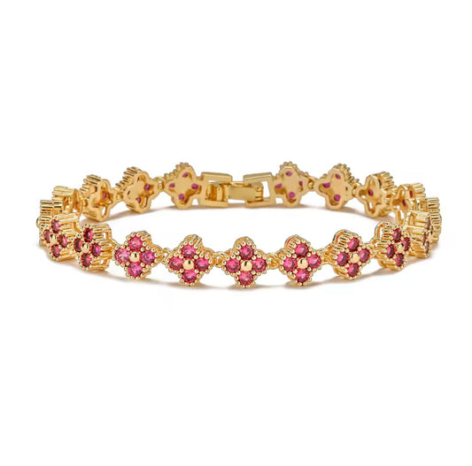 Fleur bracelet-Pink