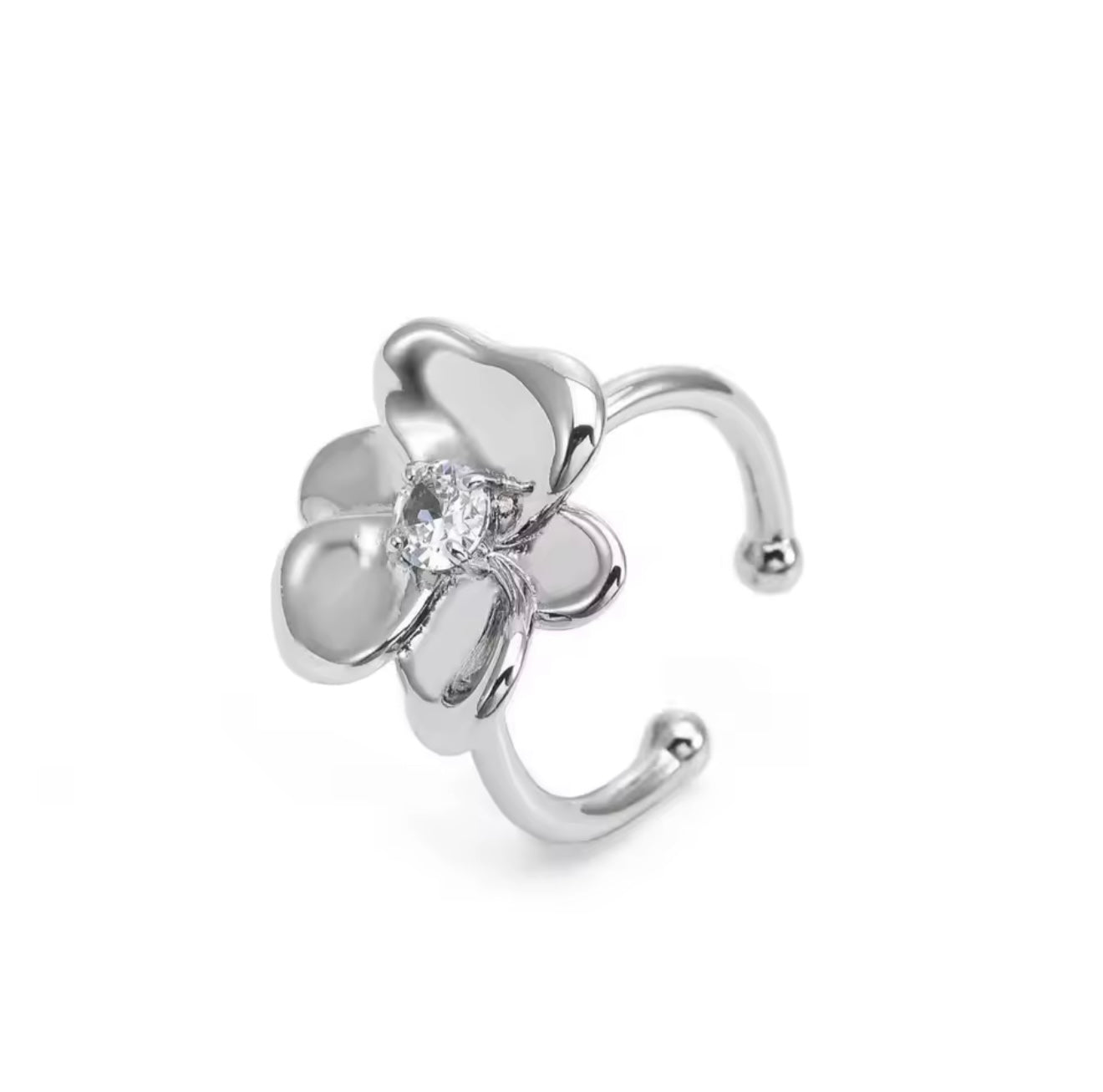 Bloom ring-Silver