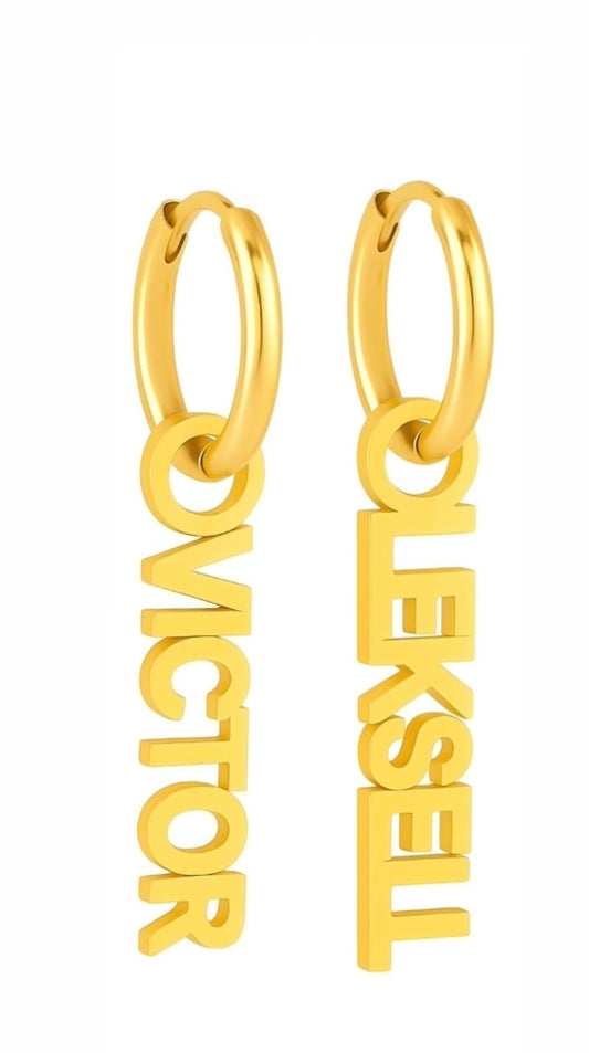 Victor Leksell earrings-Gold