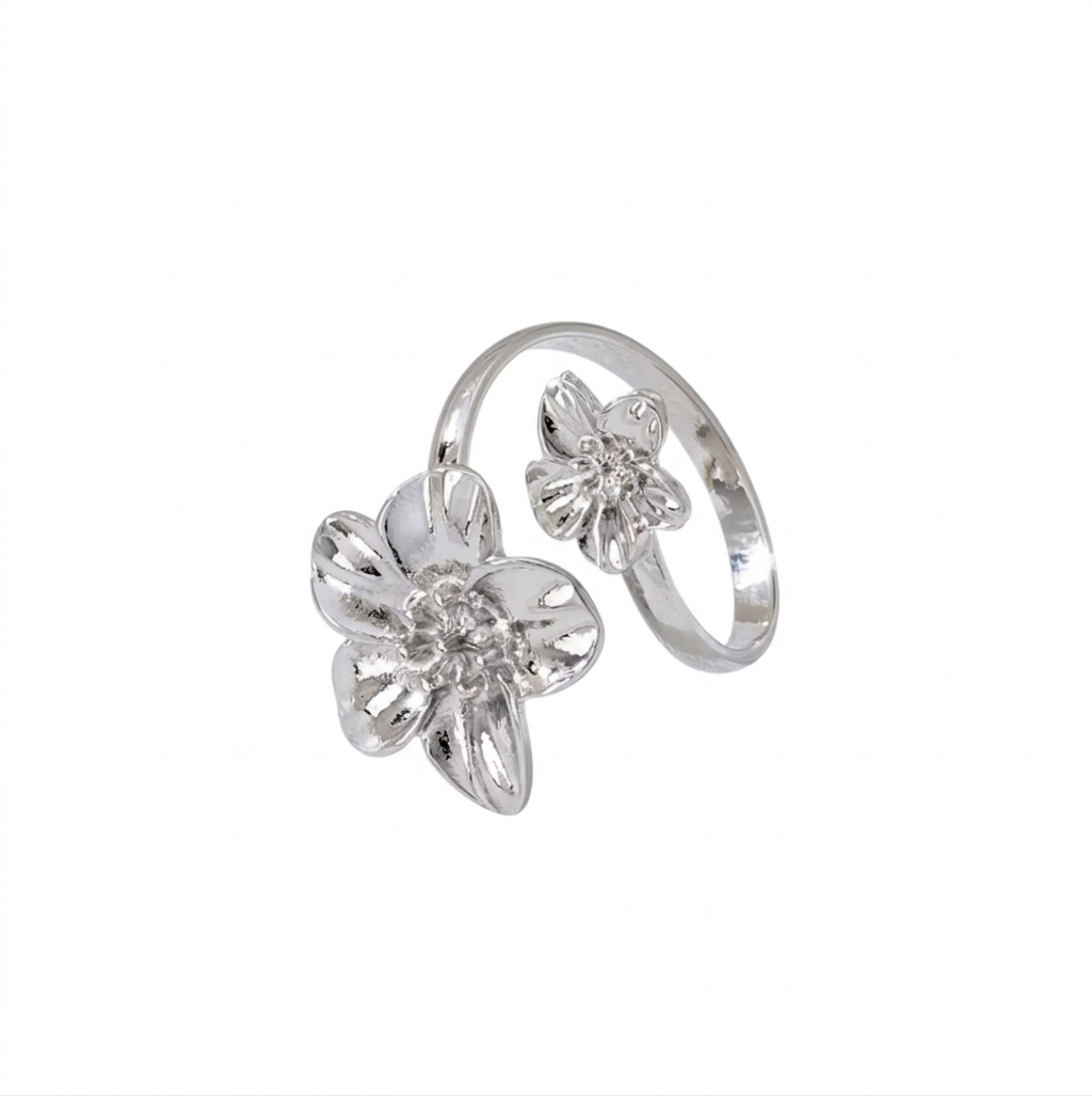 Fleur ring-Silver